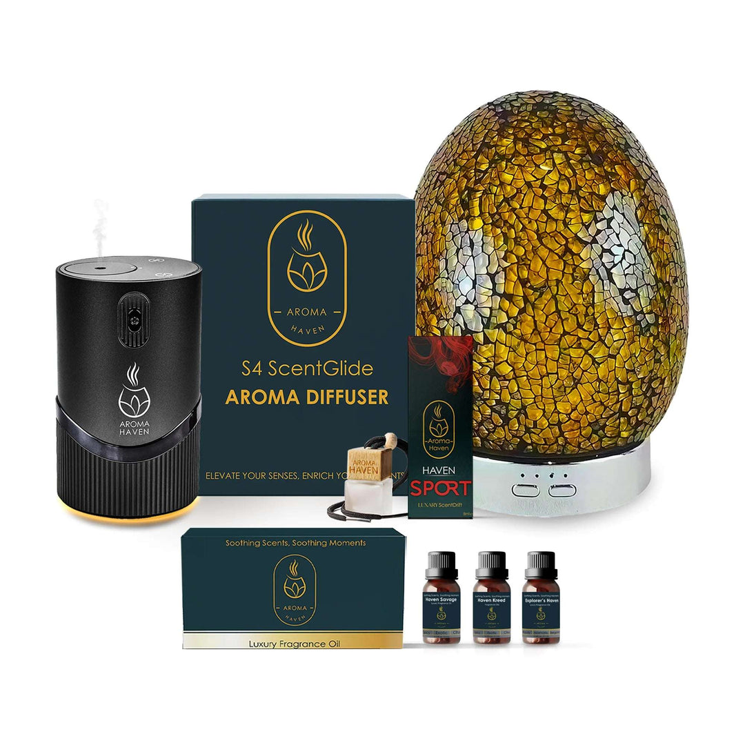 waterless oil diffuser with s3 ultrasonic diffuser wellbeing bundles