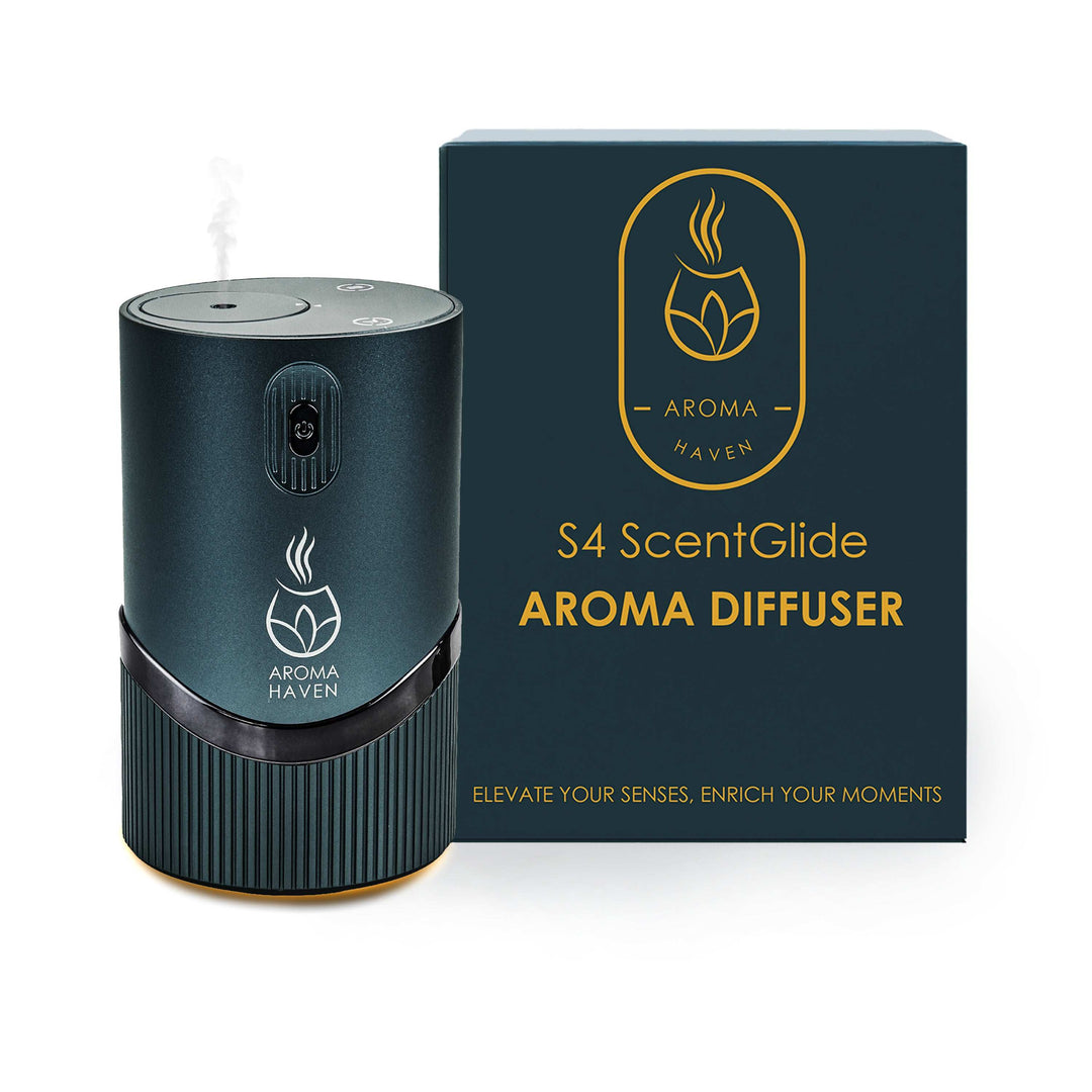 S4 ScentGlide Waterless Diffuser Mint Grey - Aroma Haven