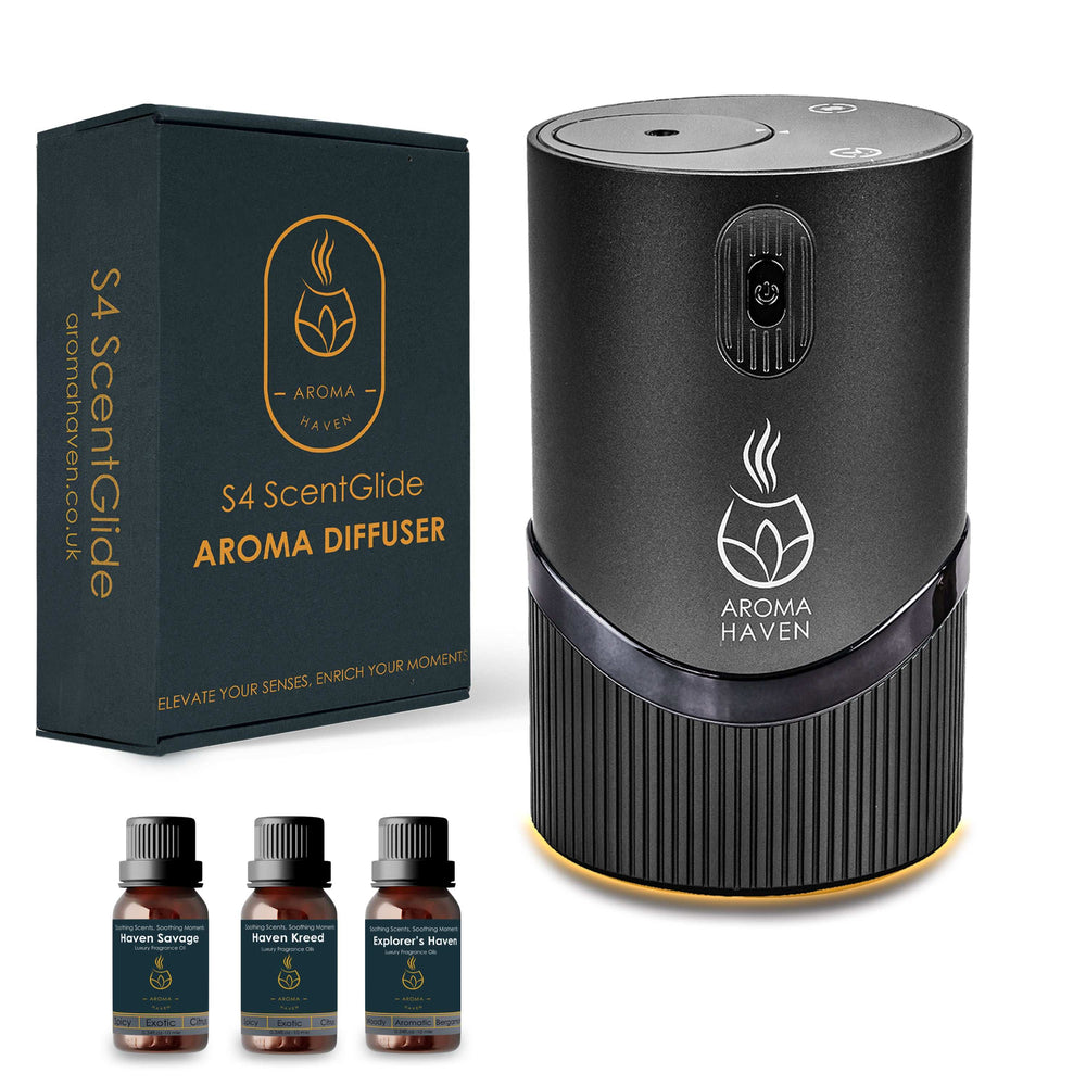 S4 ScentGlide Waterless Diffuser With Inspired Fragrance For Him - Aroma Haven