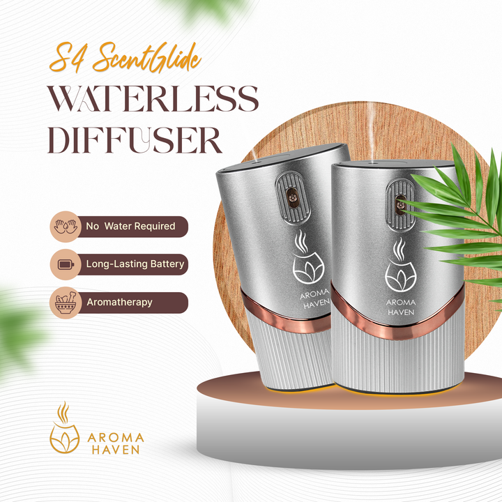 S4 ScentGlide Waterless Diffuser Silver