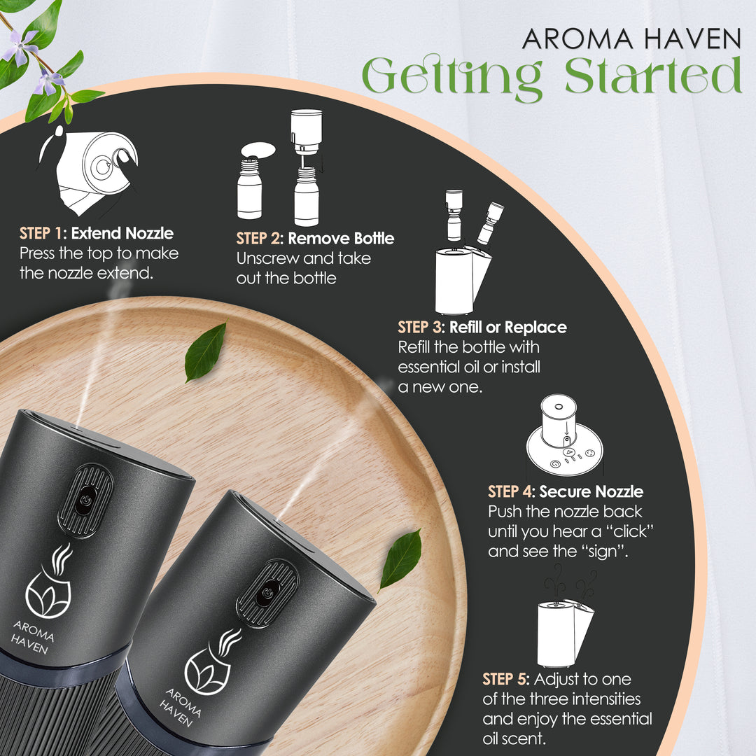 S4 ScentGlide Waterless Diffuser | Humidifier