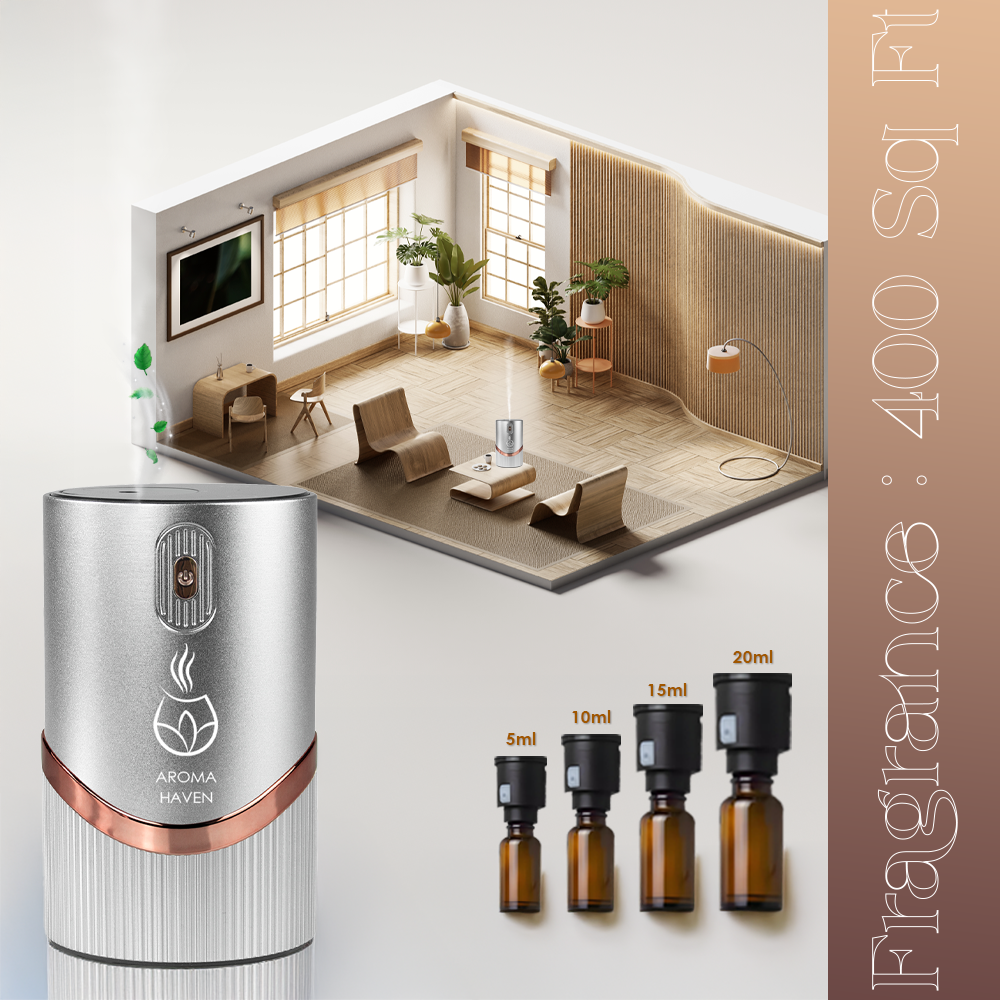 S4 ScentGlide Waterless Diffuser Silver