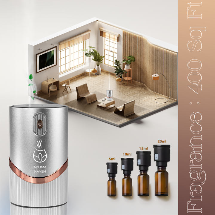 S4 ScentGlide Waterless Diffuser Silver