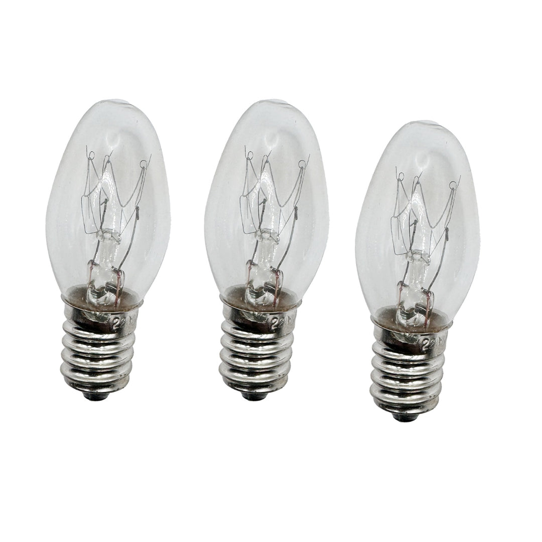 E14 220-240V 15W Replacement Bulb for S2 Wax Warmers - Set of 3 | AROMA HAVEN