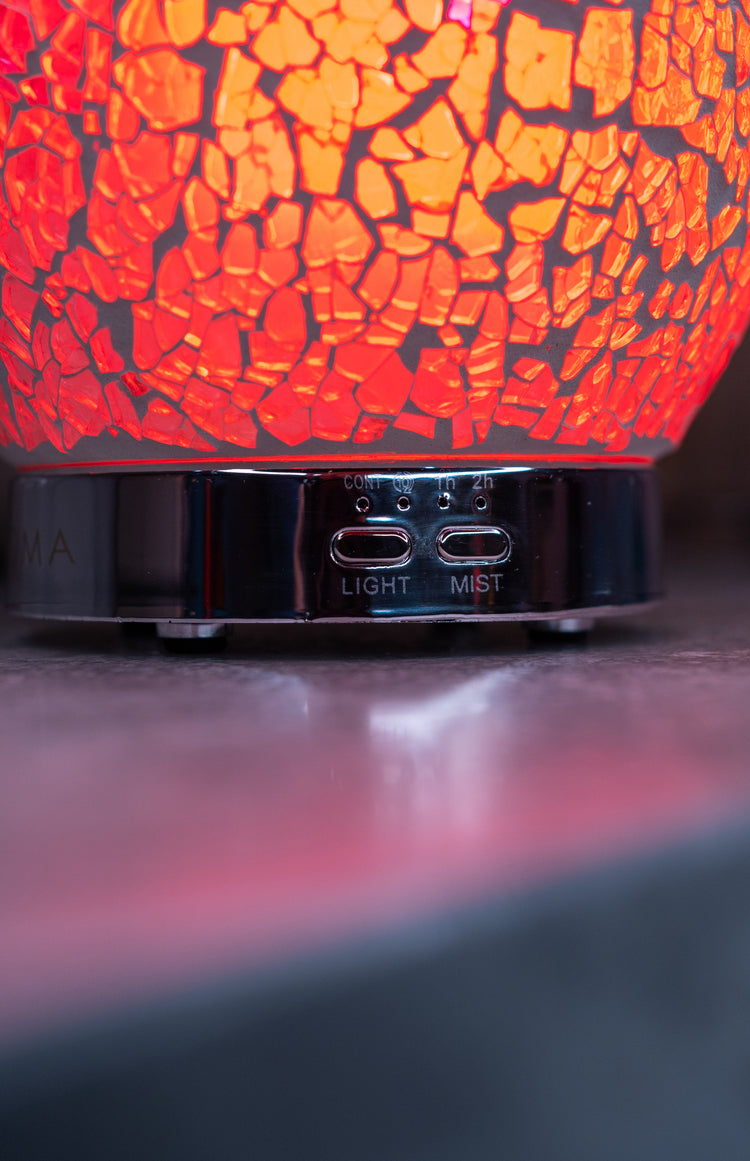 Blue Diffuser Panel Calm Your Space with S1 Round Blue Diffuser | Aroma Haven