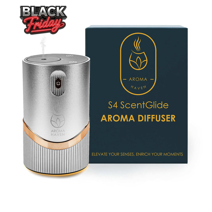 S4 ScentGlide Waterless Diffuser Silver